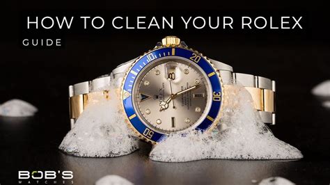 can you put rolex in ultrasonic cleaner|how to clean rolex crystals.